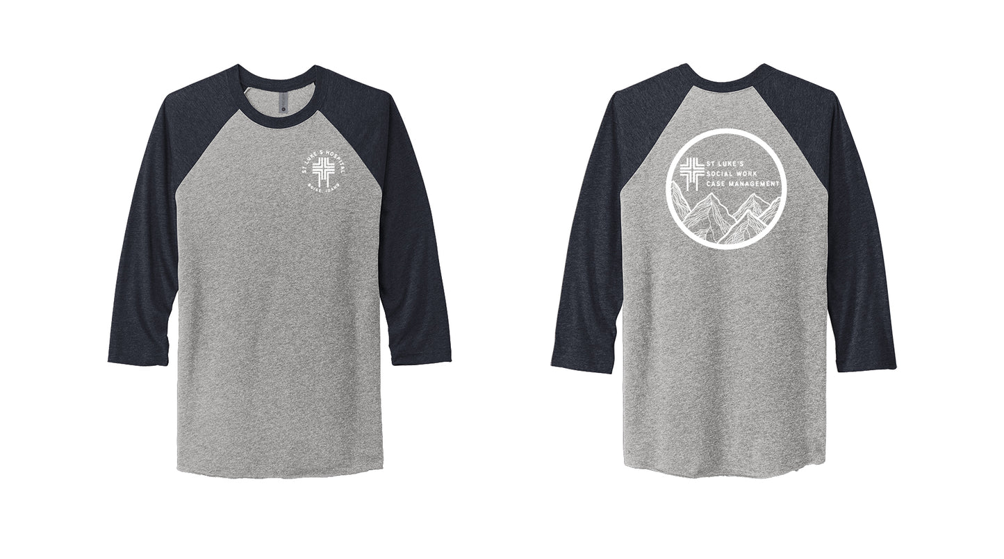 Social Work / Case Management Tri-Blend 3/4 sleeve