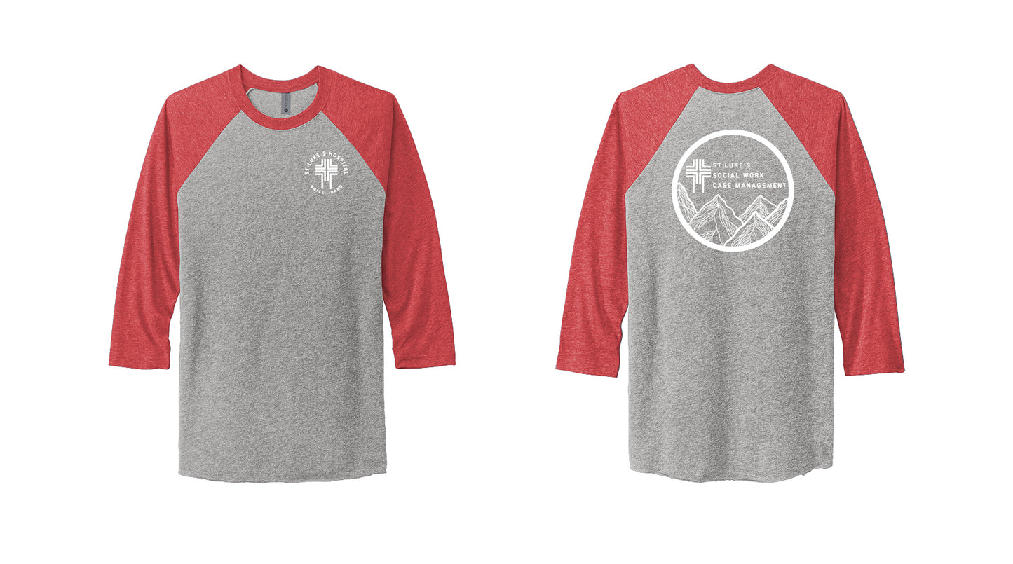Social Work / Case Management Tri-Blend 3/4 sleeve