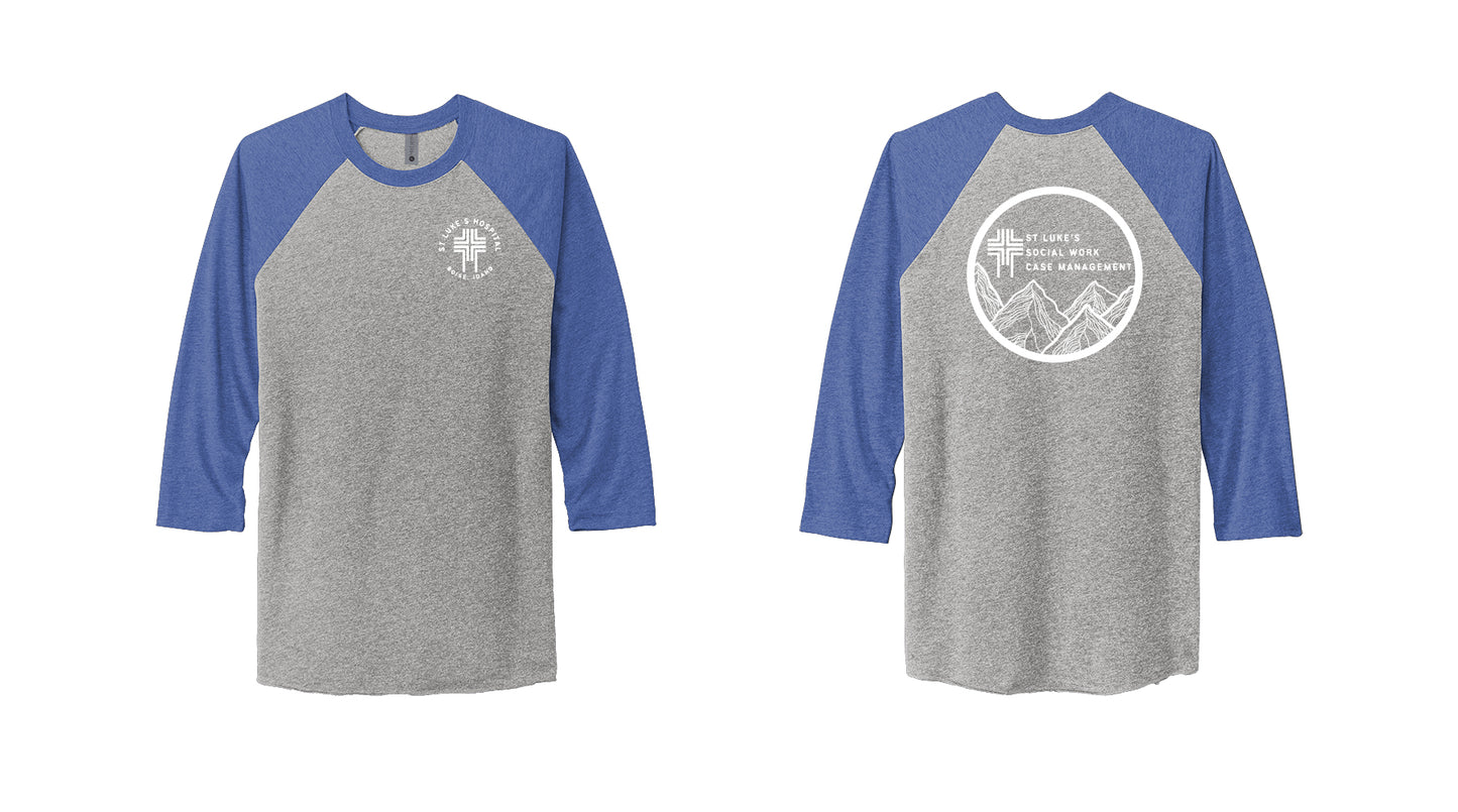 Social Work / Case Management Tri-Blend 3/4 sleeve
