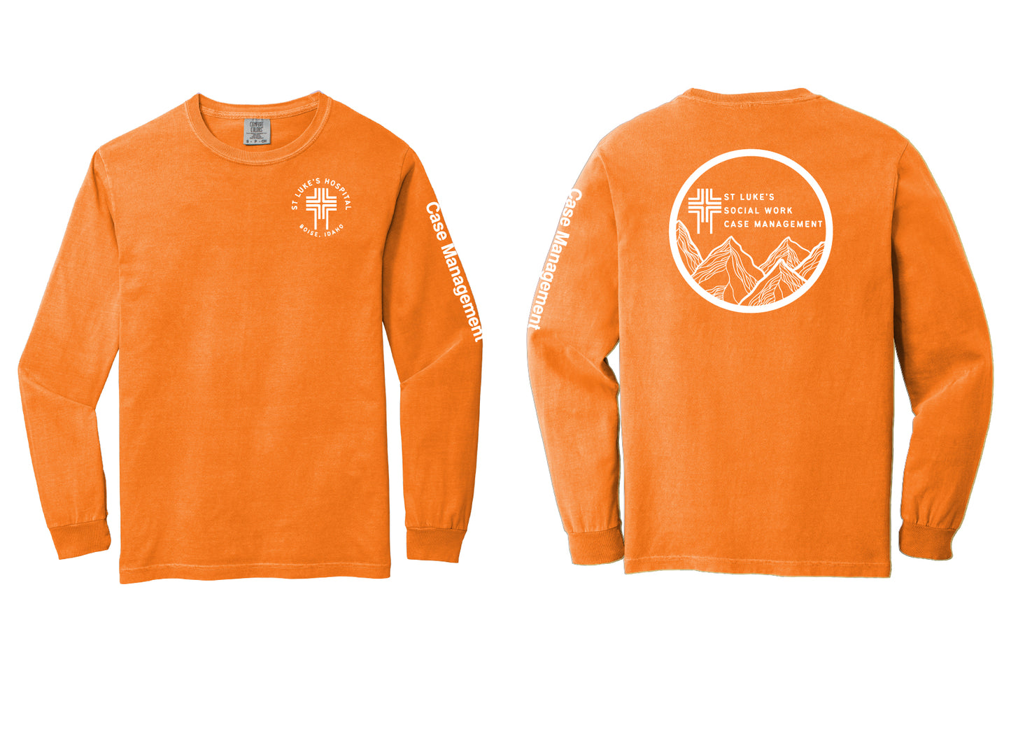 Social Work / Case Management Comfort Colors ® Heavyweight Ring Spun Long Sleeve Tee