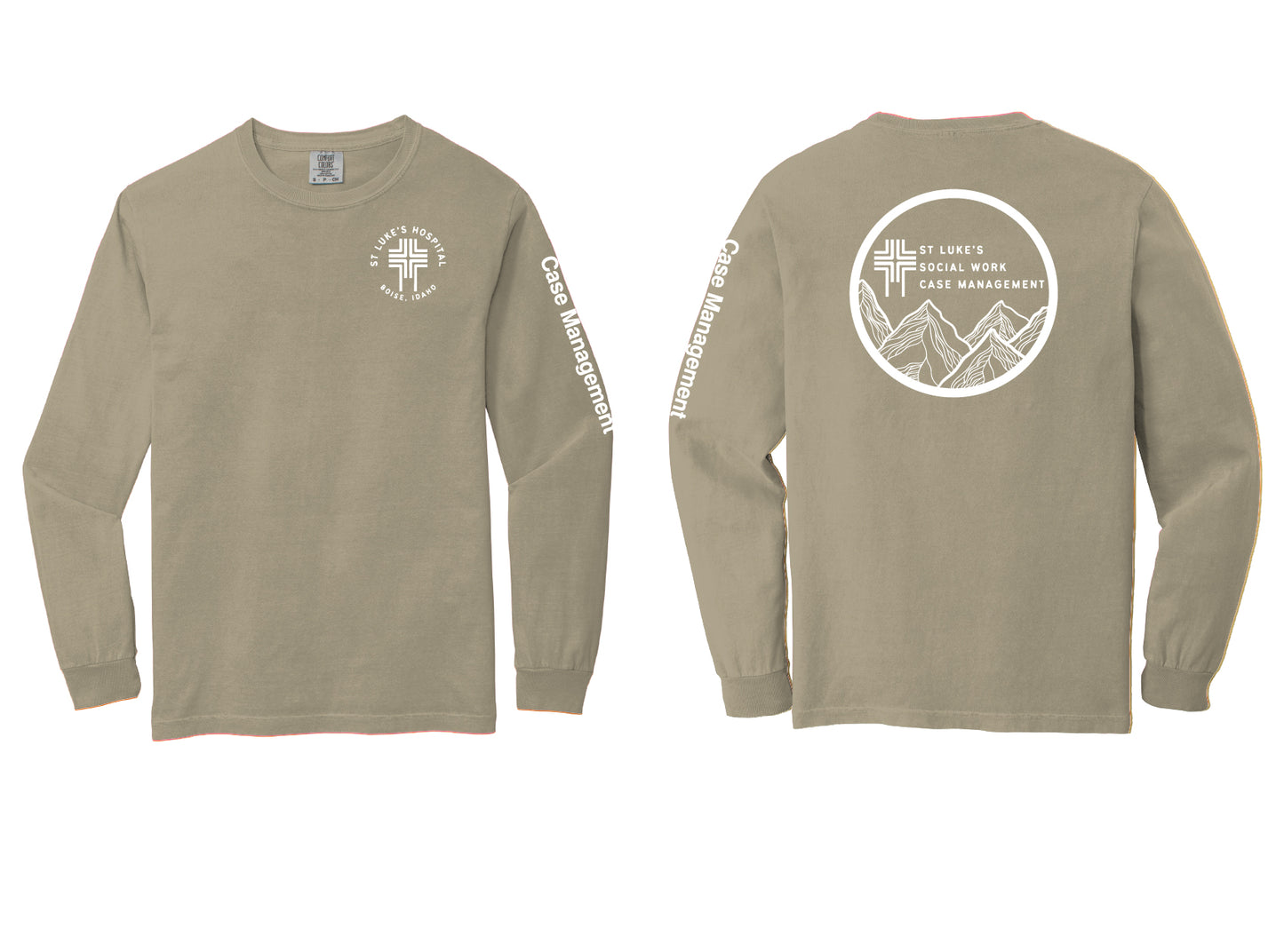 Social Work / Case Management Comfort Colors ® Heavyweight Ring Spun Long Sleeve Tee