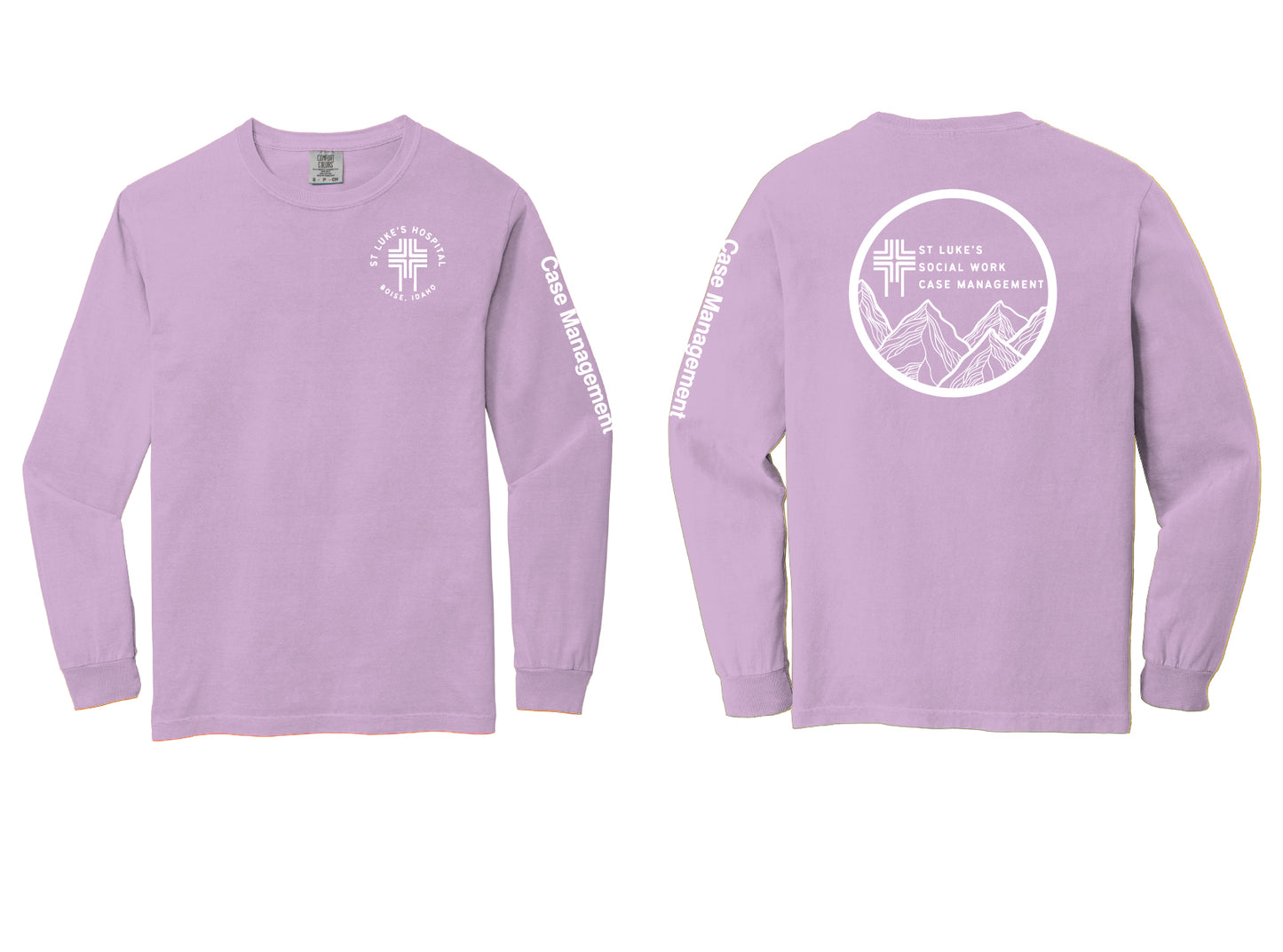 Social Work / Case Management Comfort Colors ® Heavyweight Ring Spun Long Sleeve Tee