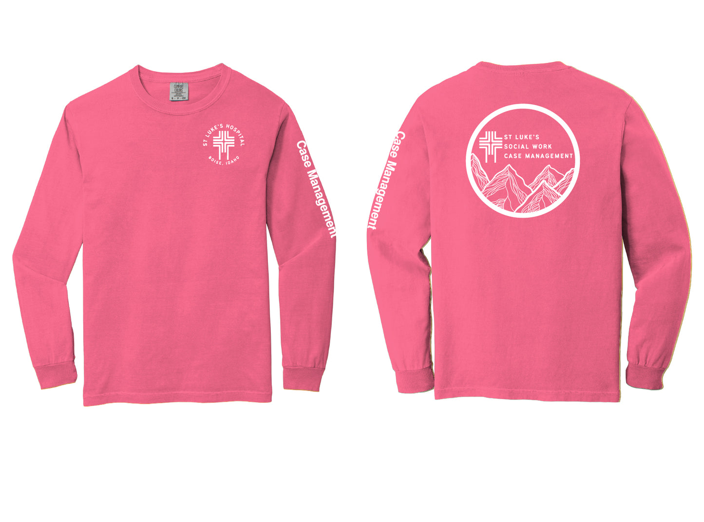 Social Work / Case Management Comfort Colors ® Heavyweight Ring Spun Long Sleeve Tee