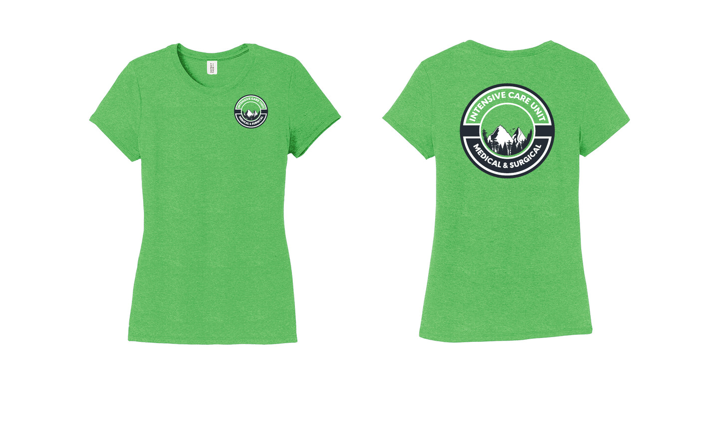 ICU 2 Color Women's District Tri-Blend
