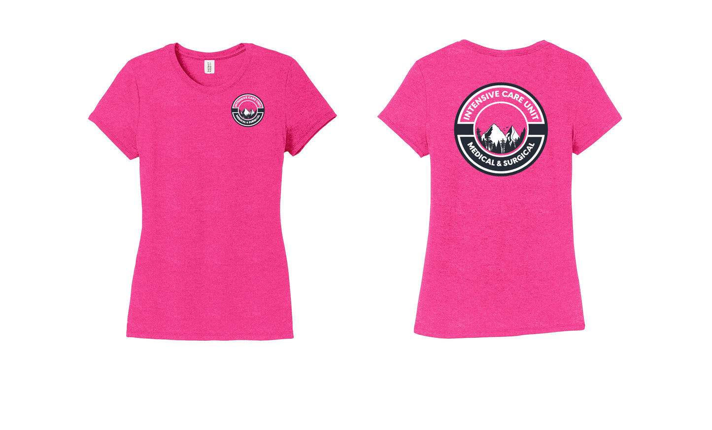 ICU 2 Color Women's District Tri-Blend
