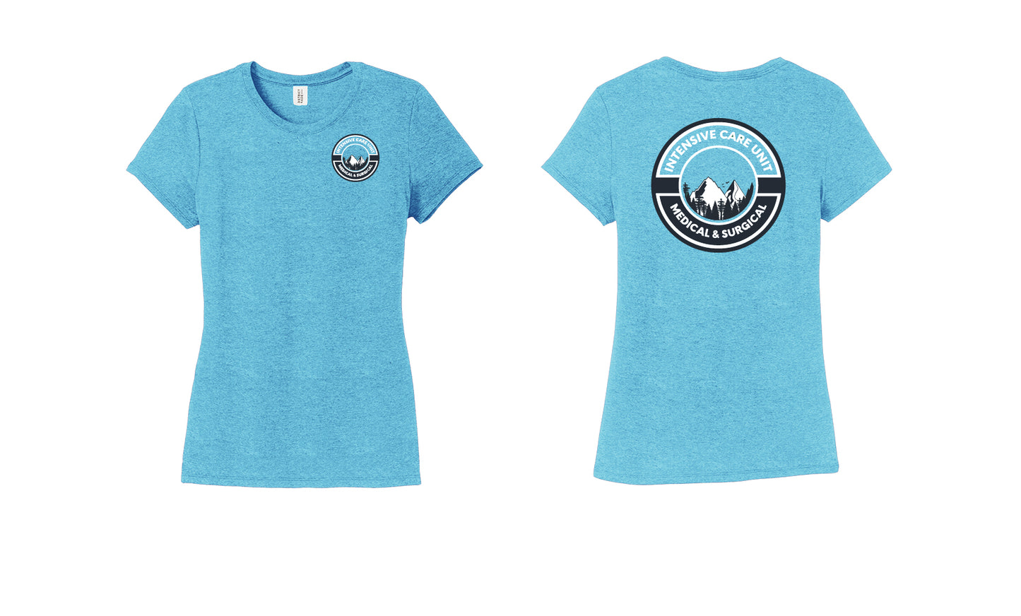 ICU 2 Color Women's District Tri-Blend