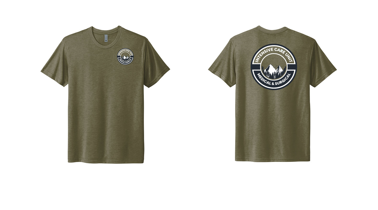 ICU 2 Color Men's Next Level Tri-blend