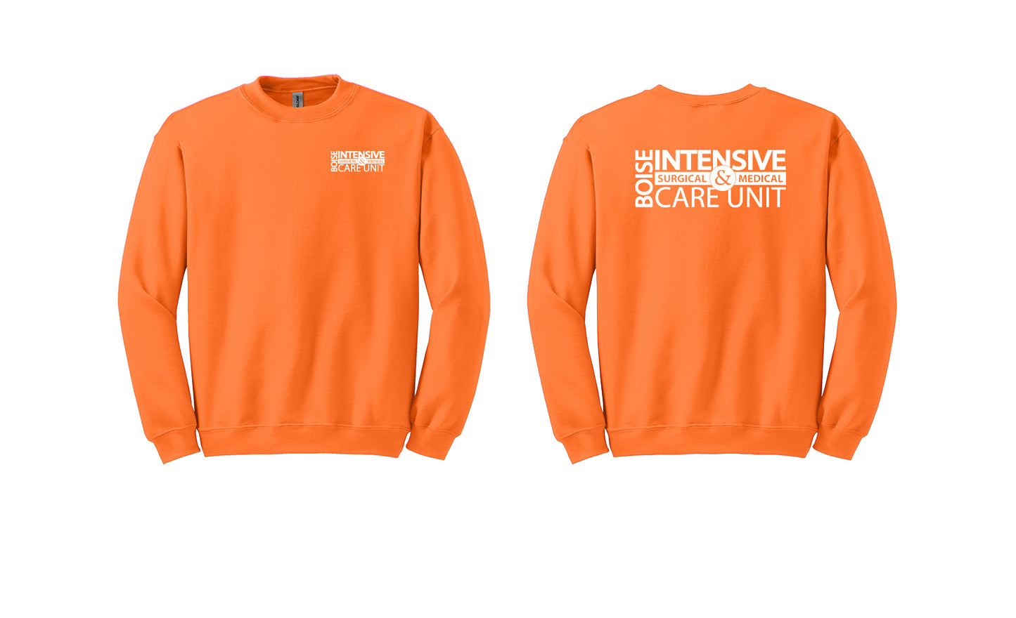 ICU INTENSIVE Gildan Heavyweight Crewneck Sweatshirt