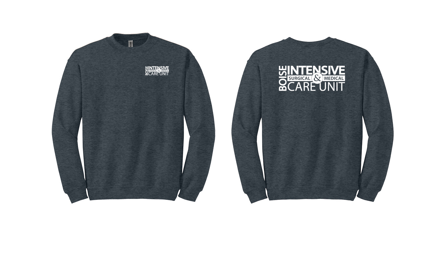 ICU INTENSIVE Gildan Heavyweight Crewneck Sweatshirt