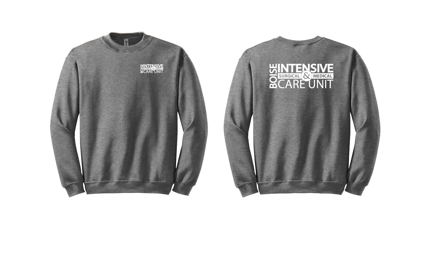 ICU INTENSIVE Gildan Heavyweight Crewneck Sweatshirt