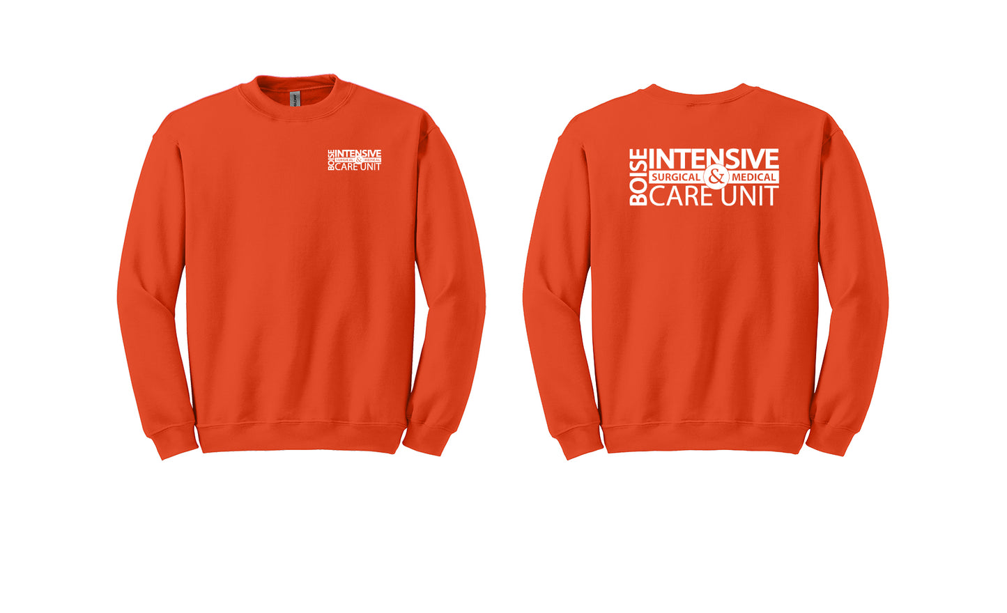 ICU INTENSIVE Gildan Heavyweight Crewneck Sweatshirt