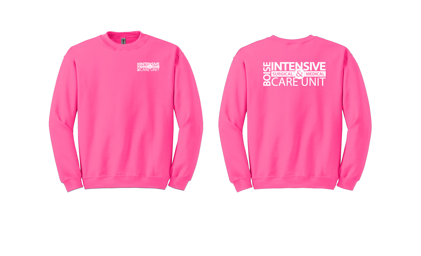 ICU INTENSIVE Gildan Heavyweight Crewneck Sweatshirt