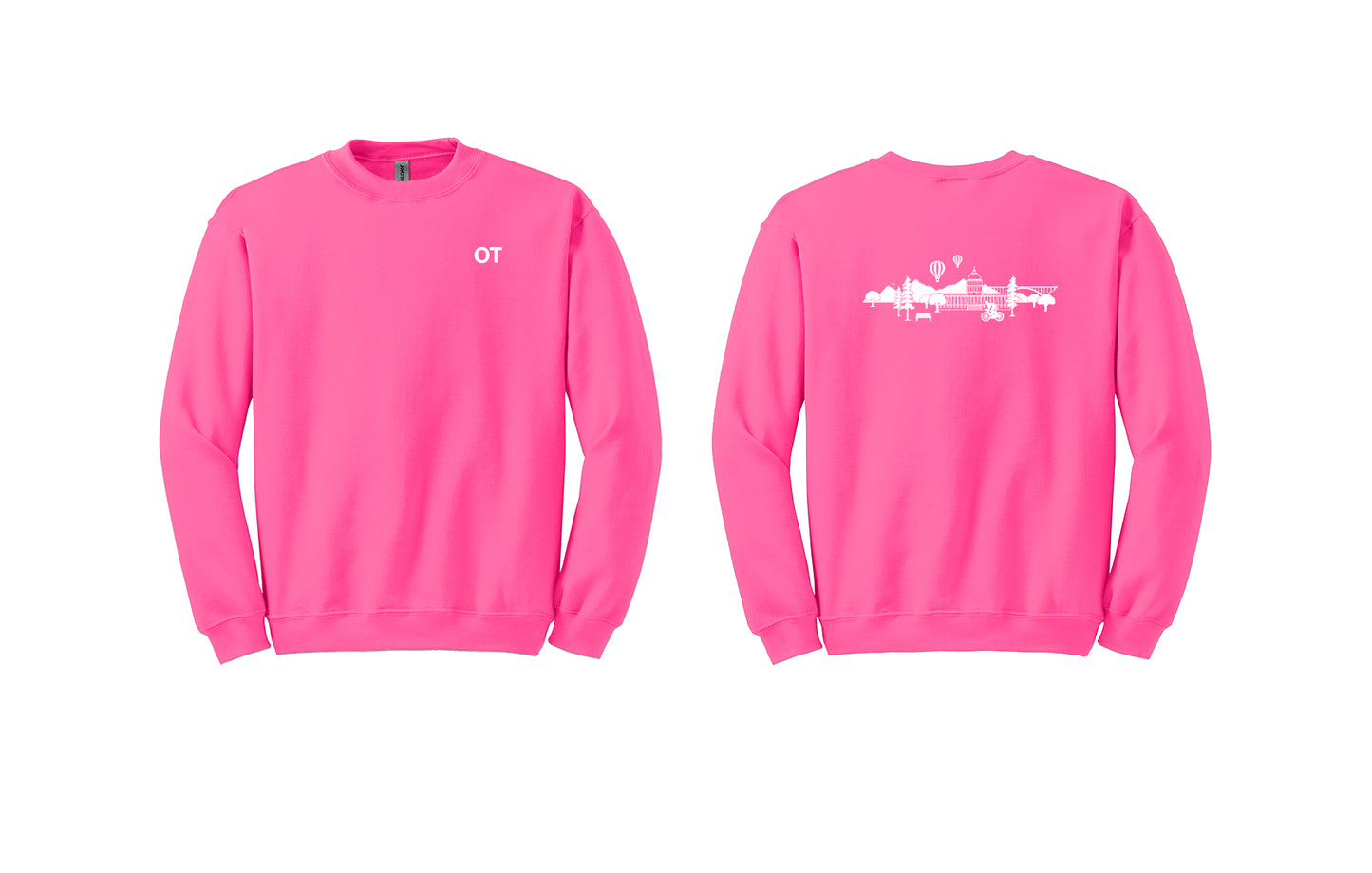 REHAB OT, PT and SLP Gildan Heavyweight Crewneck Sweatshirt