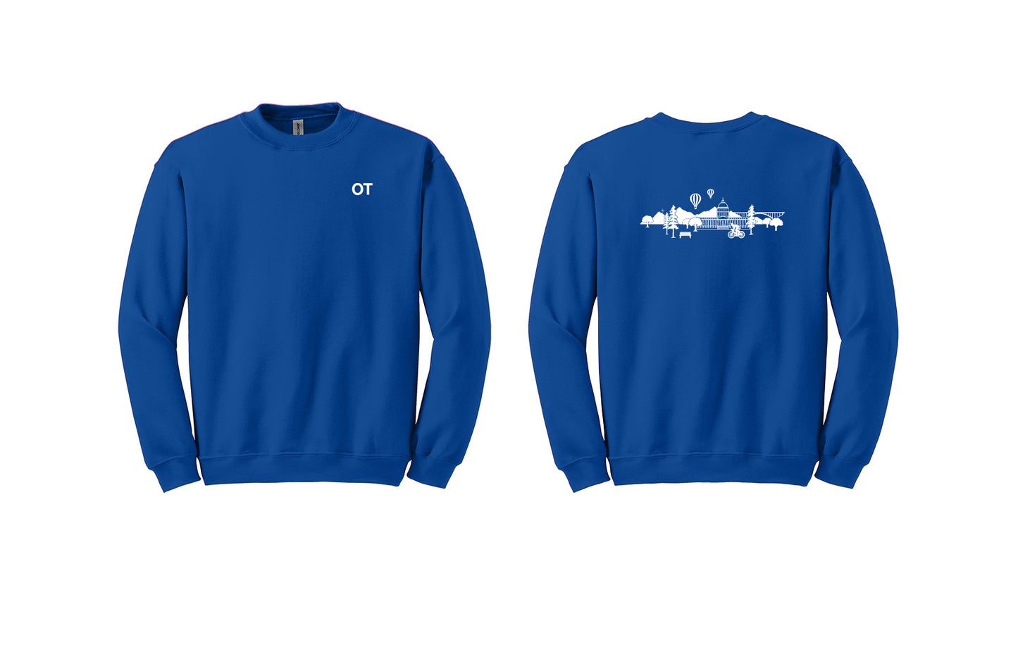 REHAB OT, PT and SLP Gildan Heavyweight Crewneck Sweatshirt