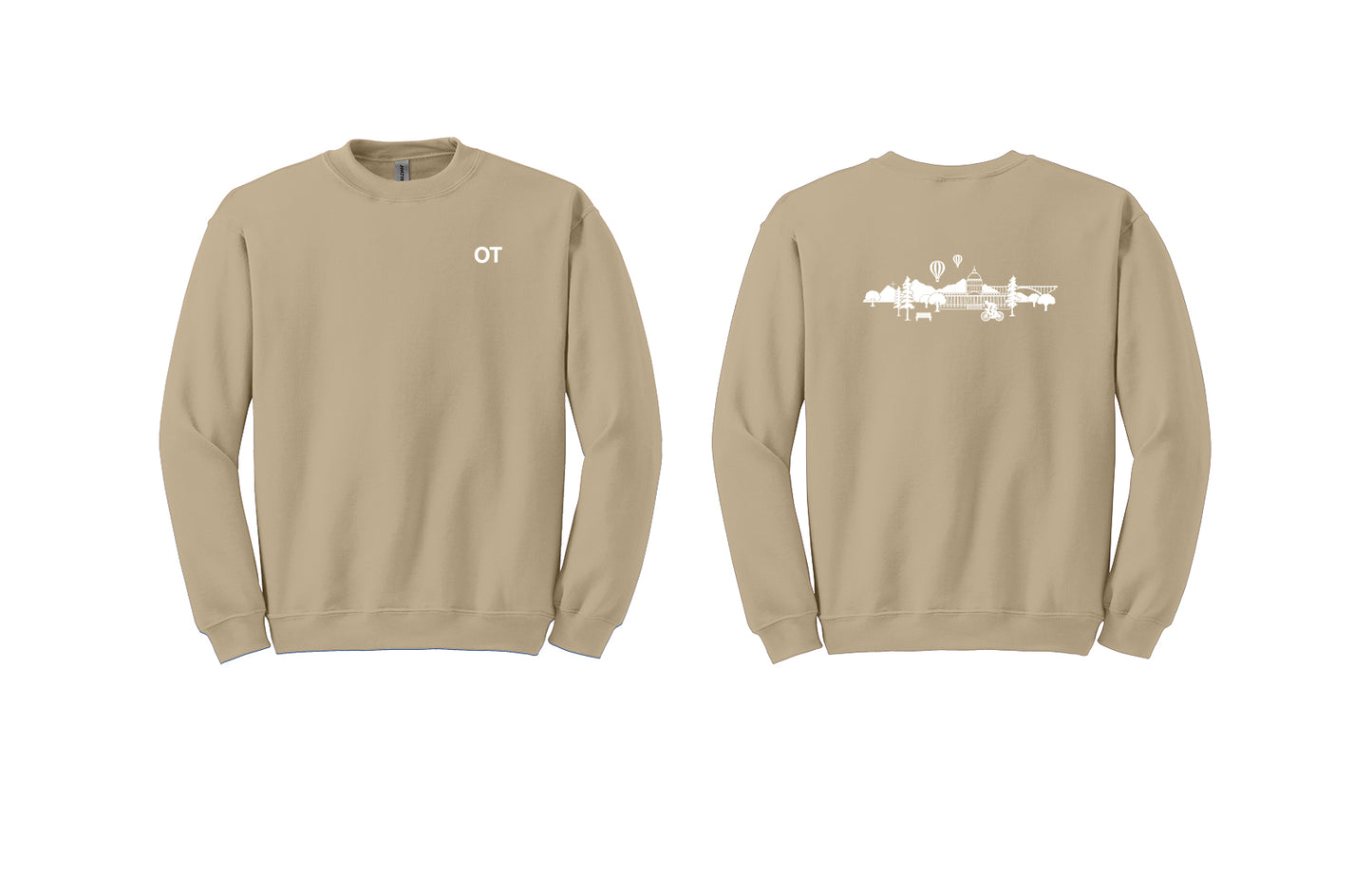 REHAB OT, PT and SLP Gildan Heavyweight Crewneck Sweatshirt
