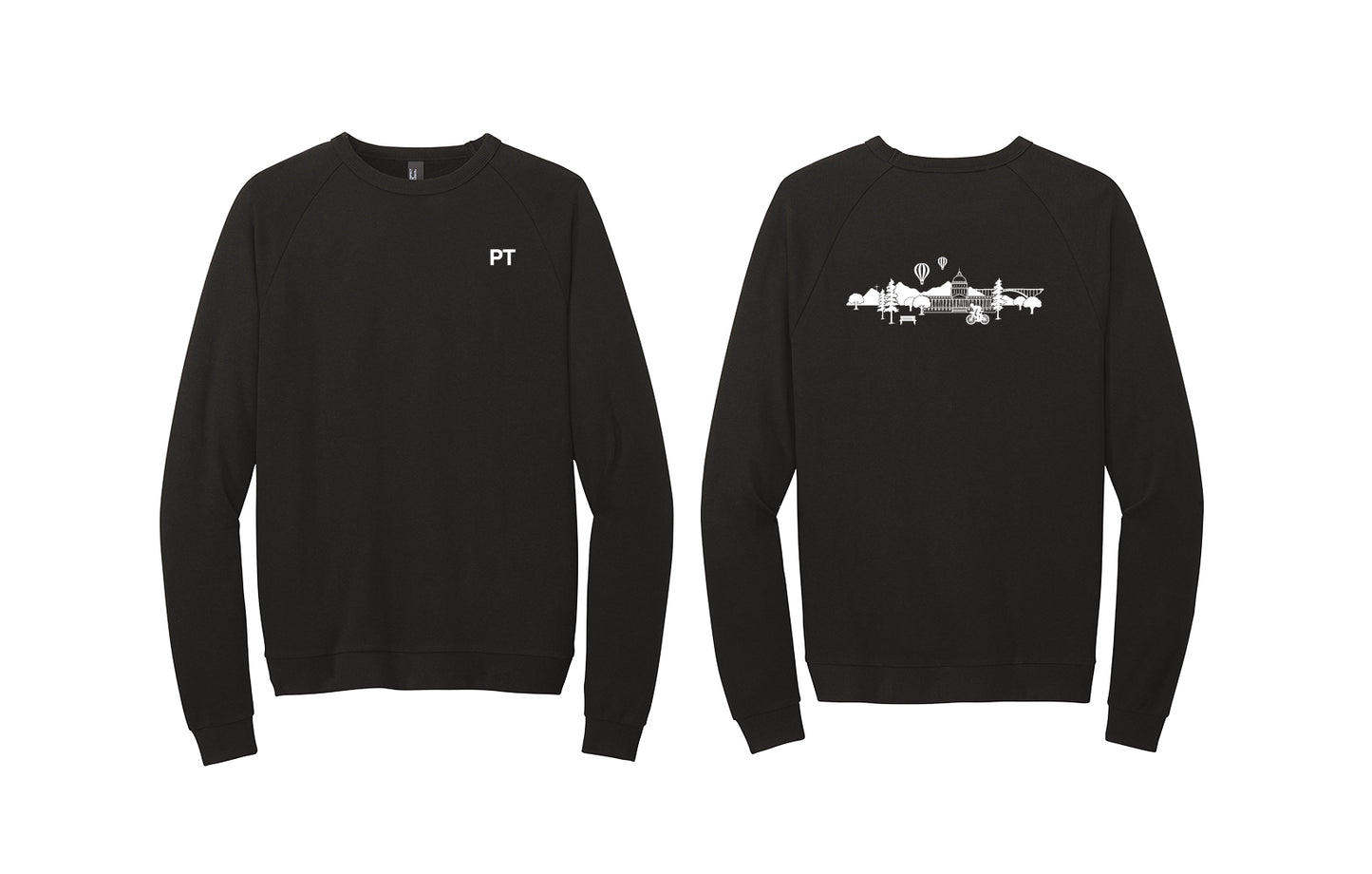 REHAB OT, PT and SLP District Crewneck Tri-blend Sweatshirt