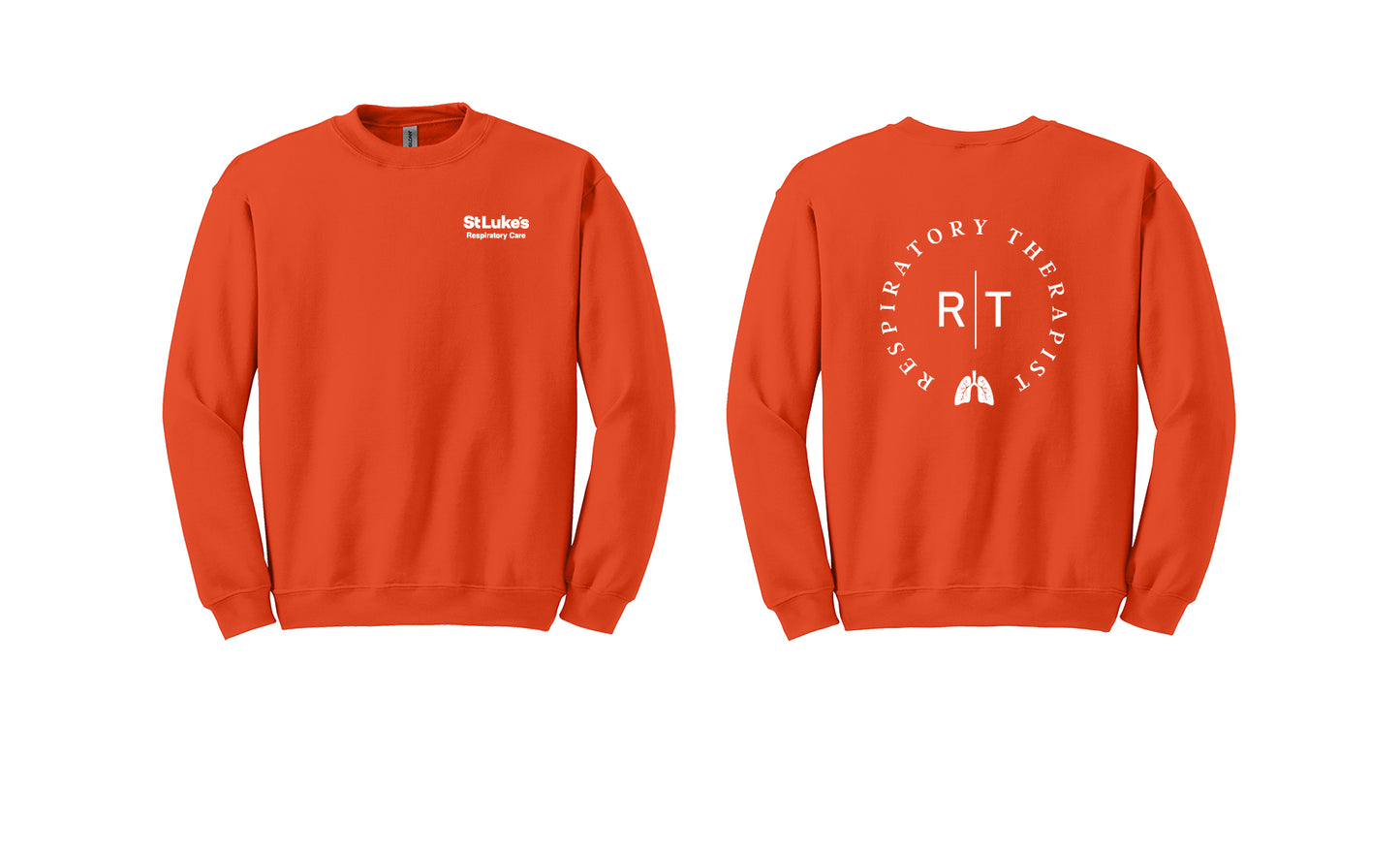 RESPIRATORY CARE Gildan Heavyweight Crewneck Sweatshirt