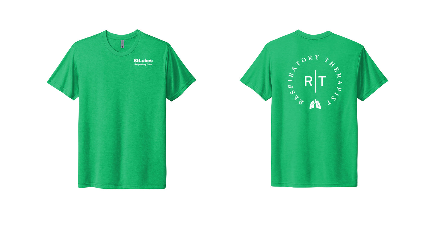 RESPIRATORY CARE Men's Next Level Tri-blend