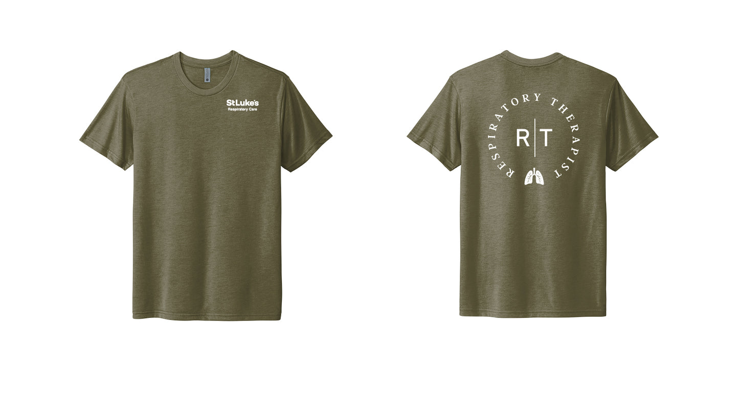 RESPIRATORY CARE Men's Next Level Tri-blend