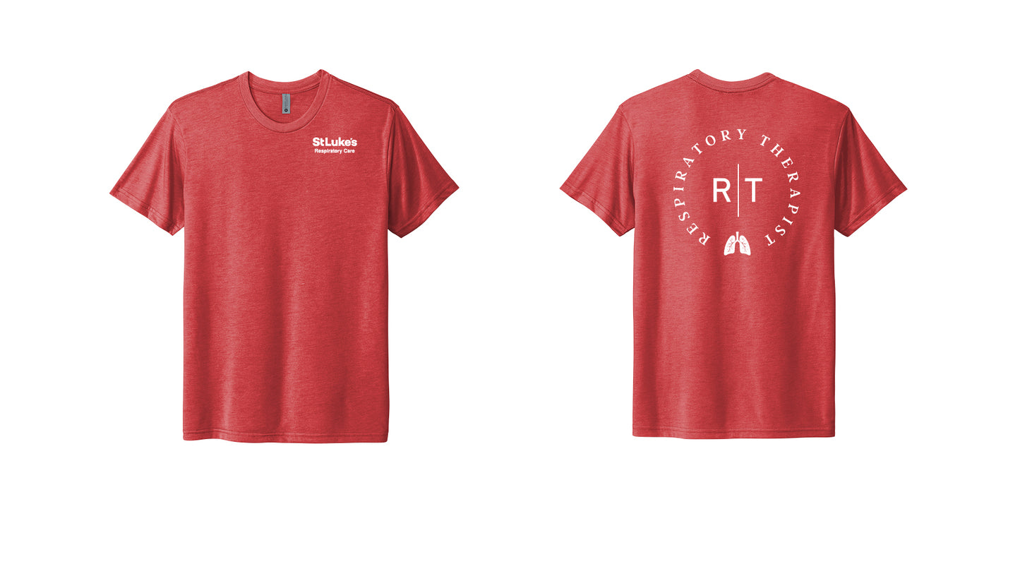 RESPIRATORY CARE Men's Next Level Tri-blend