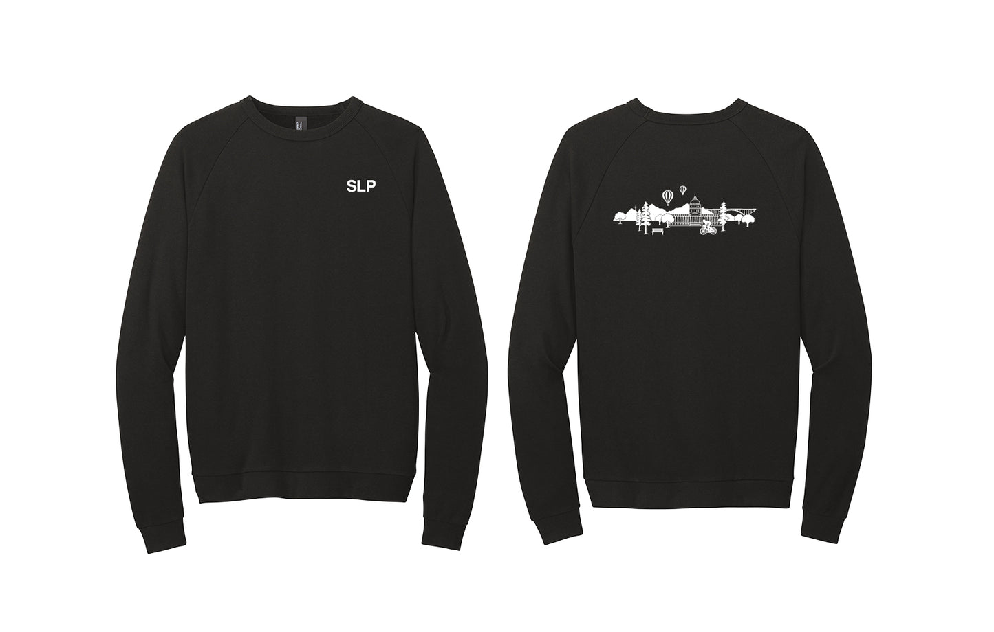 REHAB OT, PT and SLP District Crewneck Tri-blend Sweatshirt