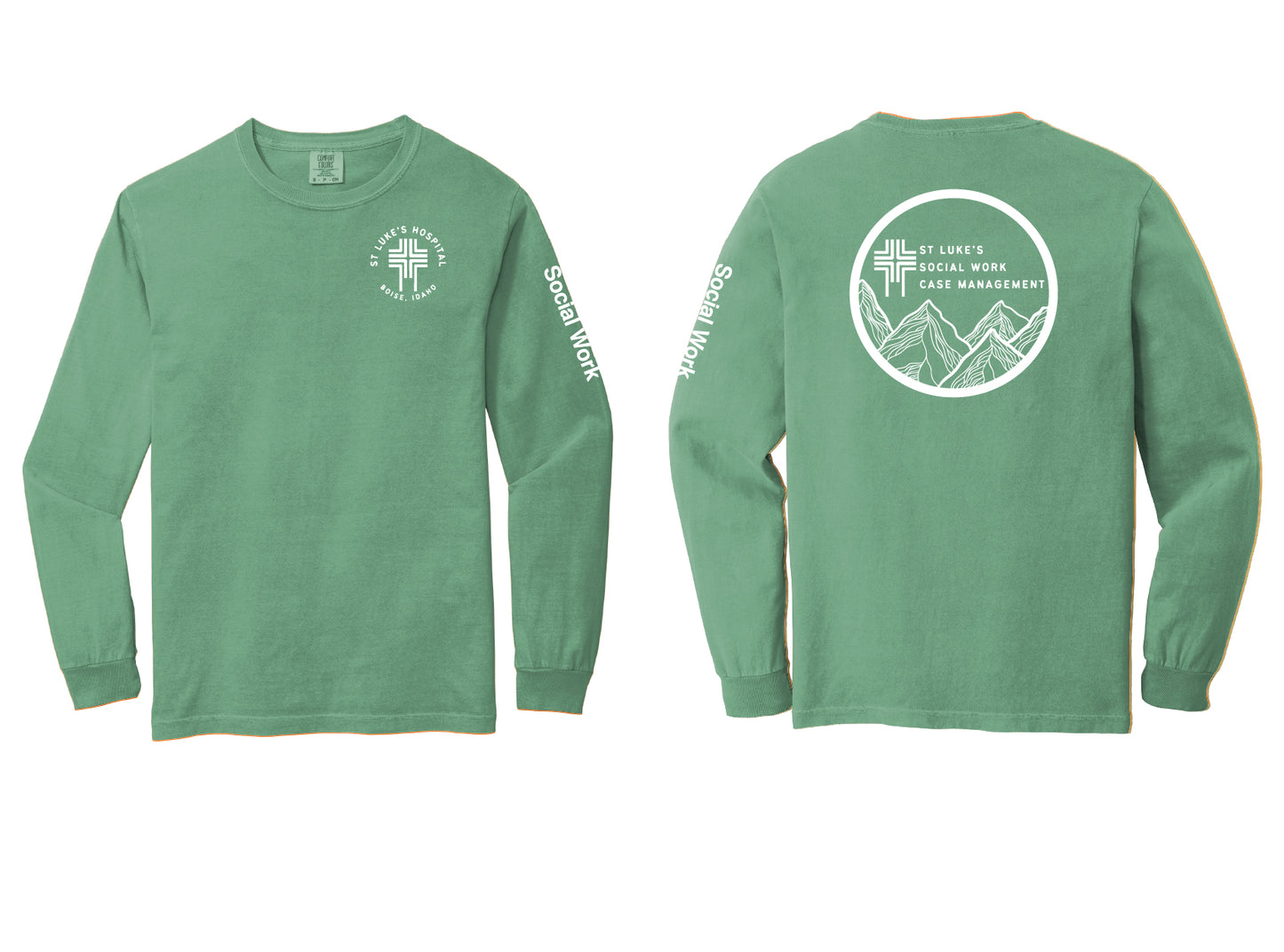 Social Work / Case Management Comfort Colors ® Heavyweight Ring Spun Long Sleeve Tee
