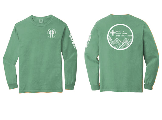 Social Work / Case Management Comfort Colors ® Heavyweight Ring Spun Long Sleeve Tee