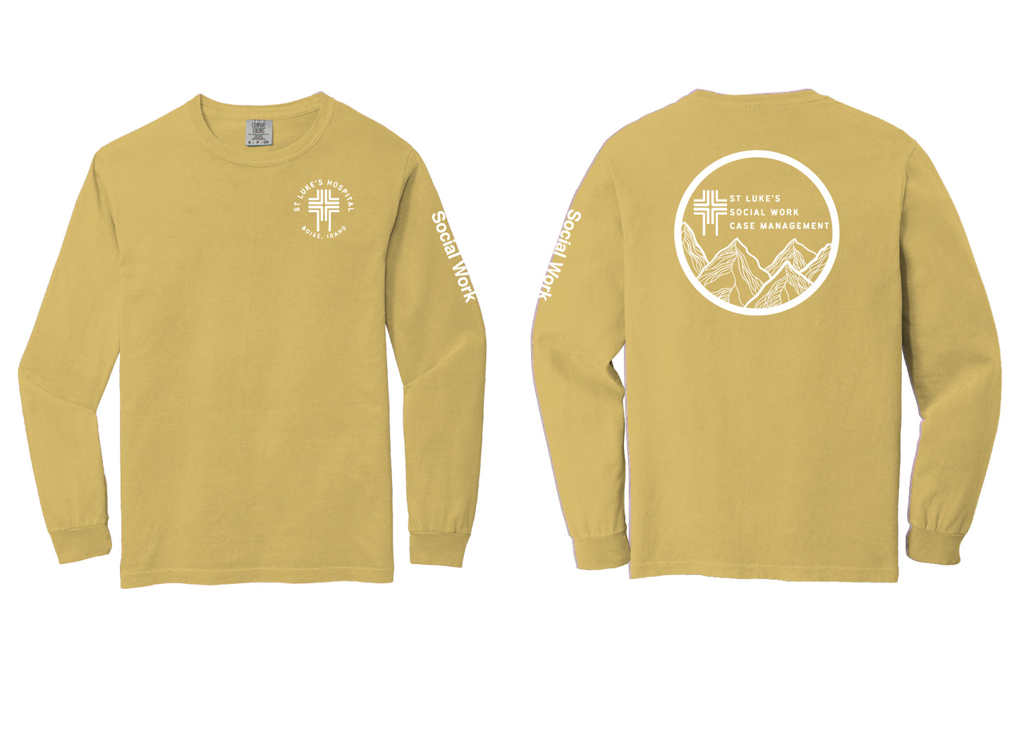 Social Work / Case Management Comfort Colors ® Heavyweight Ring Spun Long Sleeve Tee