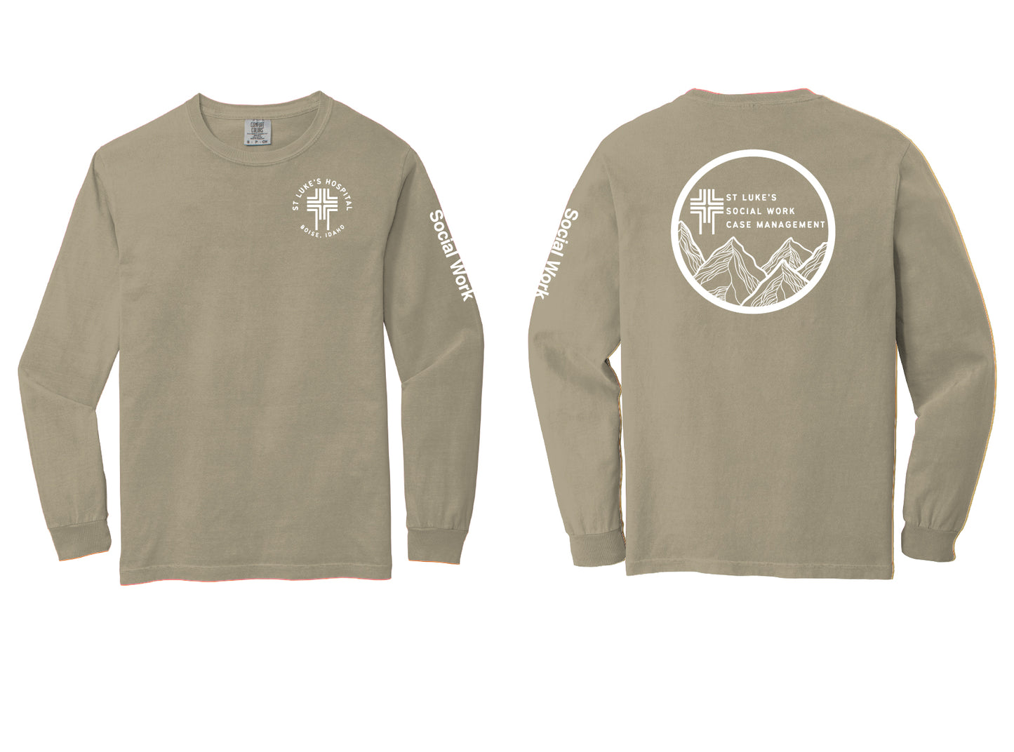 Social Work / Case Management Comfort Colors ® Heavyweight Ring Spun Long Sleeve Tee