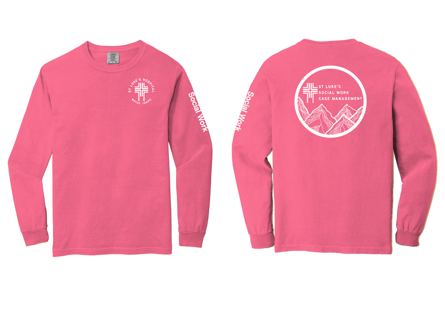 Social Work / Case Management Comfort Colors ® Heavyweight Ring Spun Long Sleeve Tee