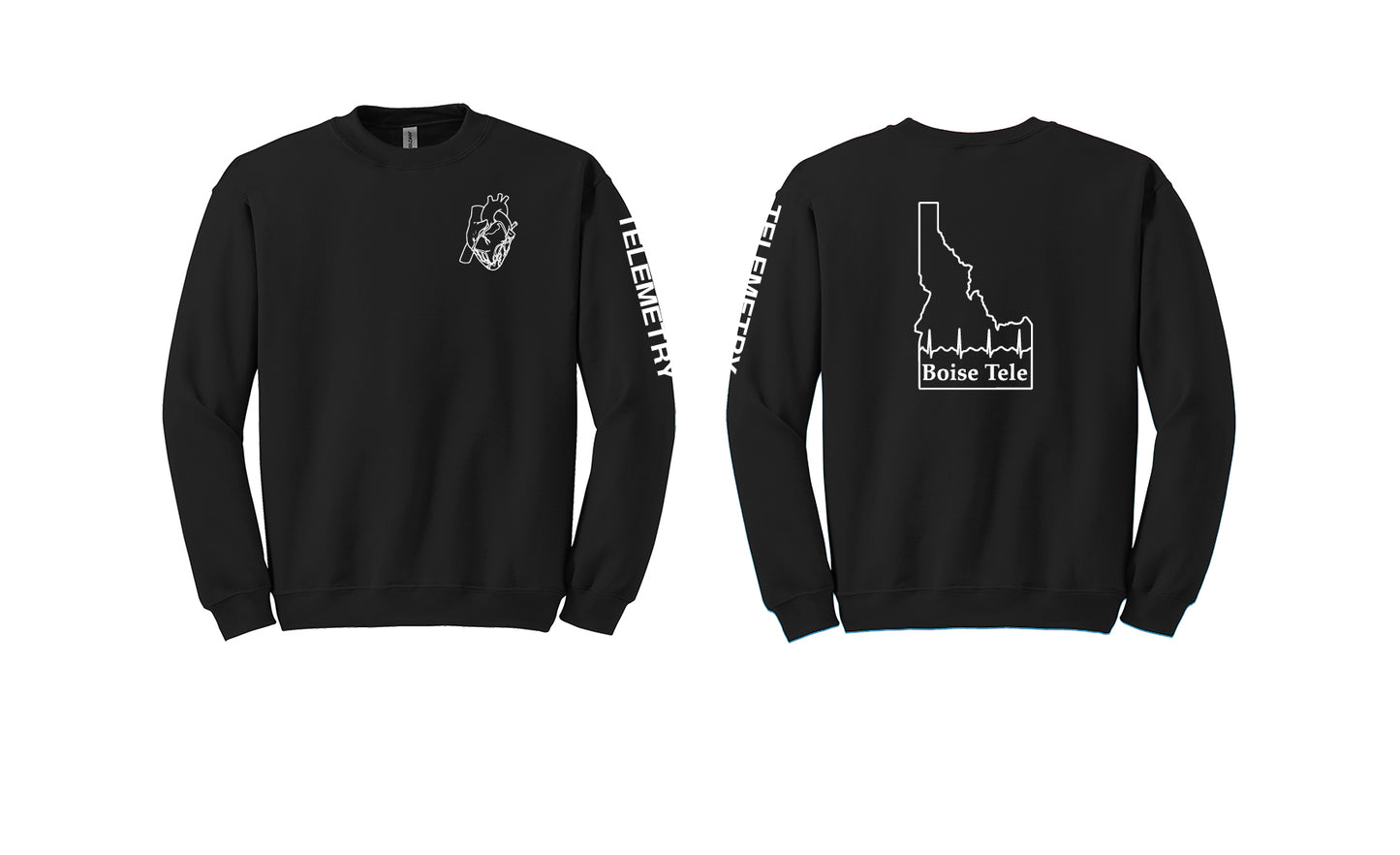 TELEMETRY Gildan Heavyweight Crewneck Sweatshirt