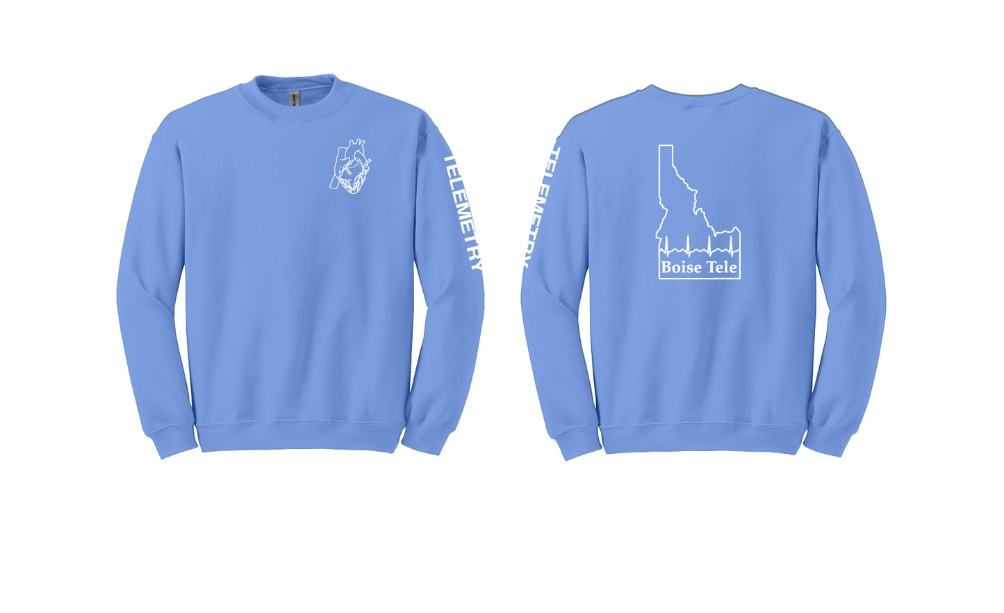 TELEMETRY Gildan Heavyweight Crewneck Sweatshirt