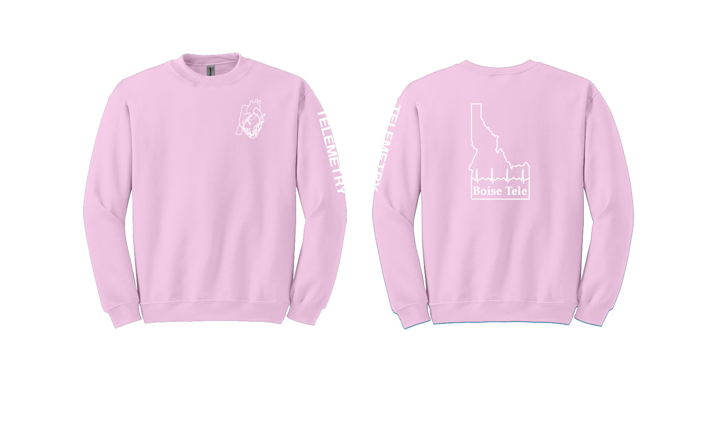 TELEMETRY Gildan Heavyweight Crewneck Sweatshirt
